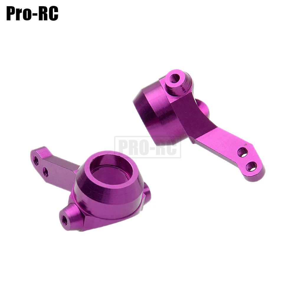 2Pcs #85076 Aluminum Front Steering Knuckle Arm C-Hub Upright Set for HPI Nitro RS4 3 III / MT2 G3.0 18SS+ KIT