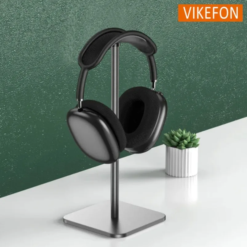 Aluminium Alloy Wireless Earphone Head Mounted Holder Earphone Hanger Can Store for Apple Airpods Max Razer Sony Earphone Stand