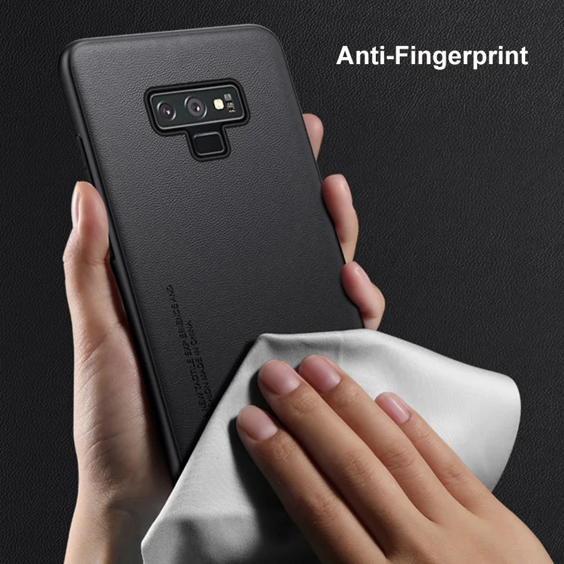Luxury PU Leather Case For Samsung Galaxy Note 9 Back Cover Silicone Protection Phone Case For Samsung Note 8 Note8 Note9 Coque