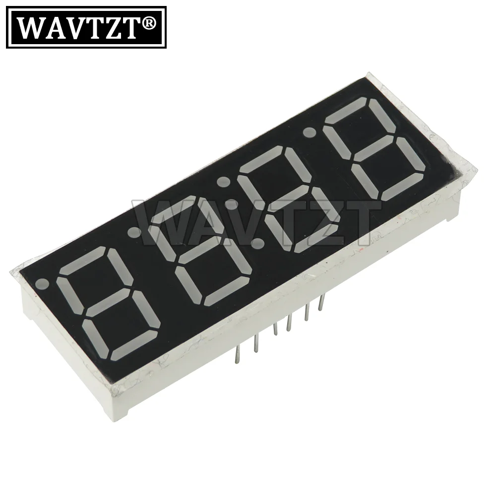 Tubo digital com 12 agulhas LED vermelho Display, cátodo comum como tempo vermelho, 1 bit segmento, 1 bit, 2PCs, 3 bit, 4 bit, 0,56 pol, 2PCs