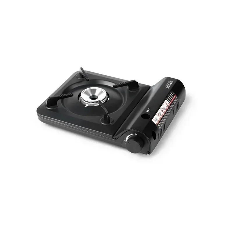 Cassette stove Outdoor portable card magnetic stove New gas stove Windproof  Gas  Commercial gas tank Barbecue hot pot