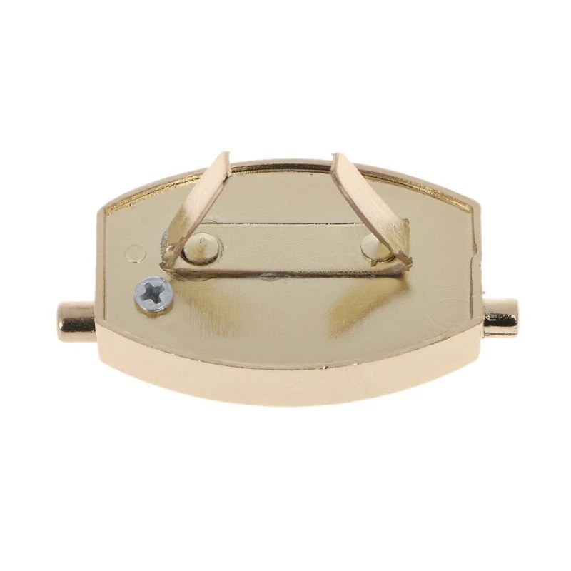 50LE New Metal Clasp Turn Lock Twist Locks for DIY Handbag Craft Bag Purse Hardware