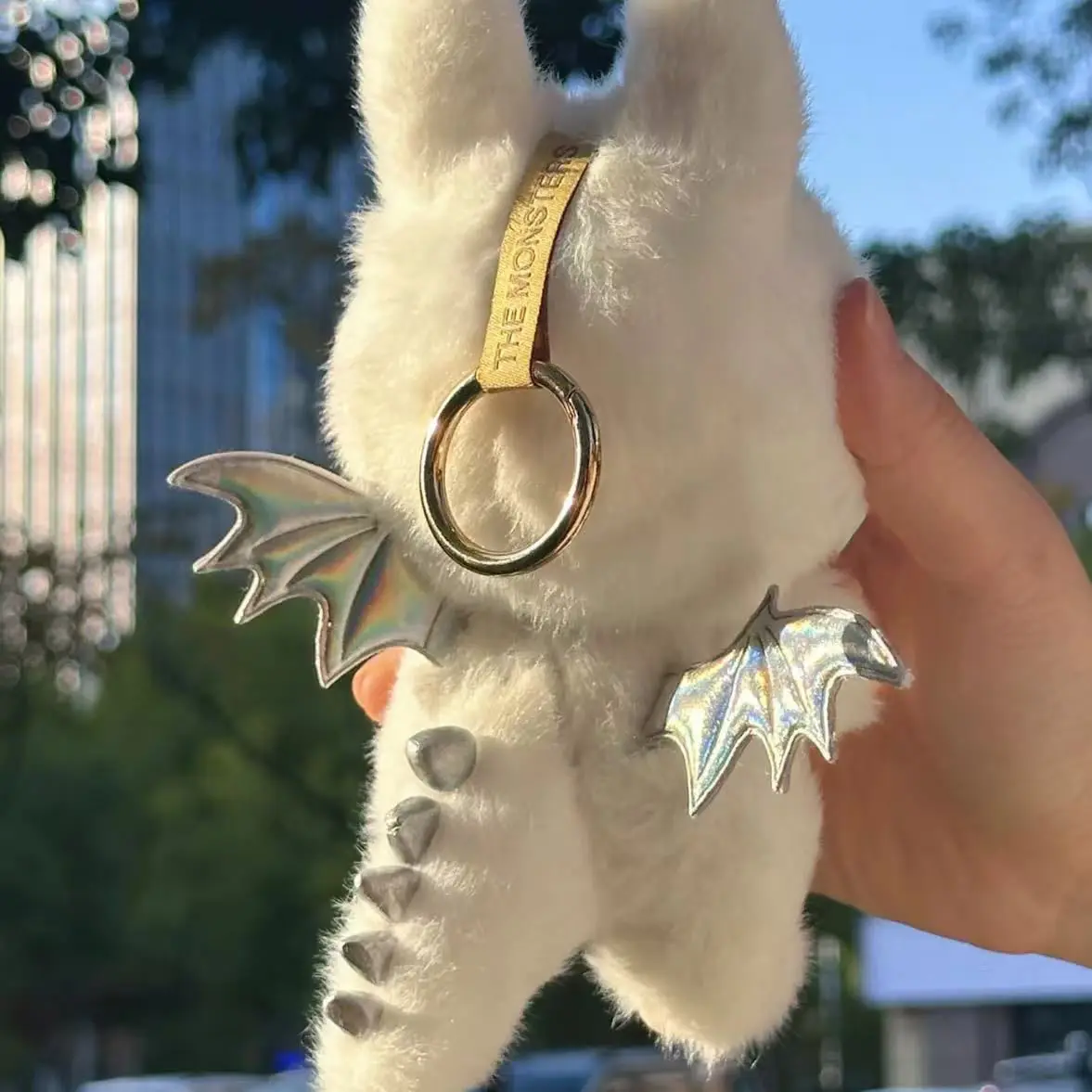 For 15/17cm Labubu Doll Clothes Dinosaur Little Devil Angel Wings Outfit for Ropa Labubu Clothing Accessories view 2