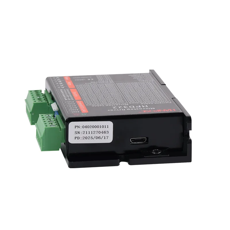 1PCS Free shipping HPD322  stepper motor driver for NEMA17 NEMA23 motor 2 phase 8-36VDC max CNC router controller for 3D printer