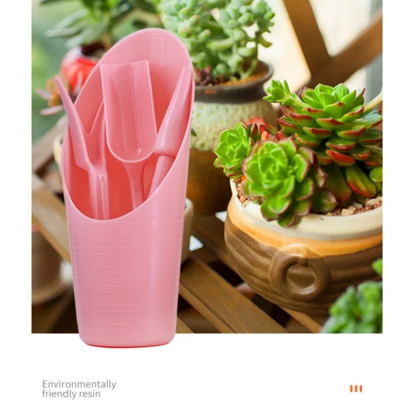 Garden Planter Kit Accessories Sowing Succulents Transplant Seedlings Planted Tool Bonsai Fertilizer Drilling Device 1 Set