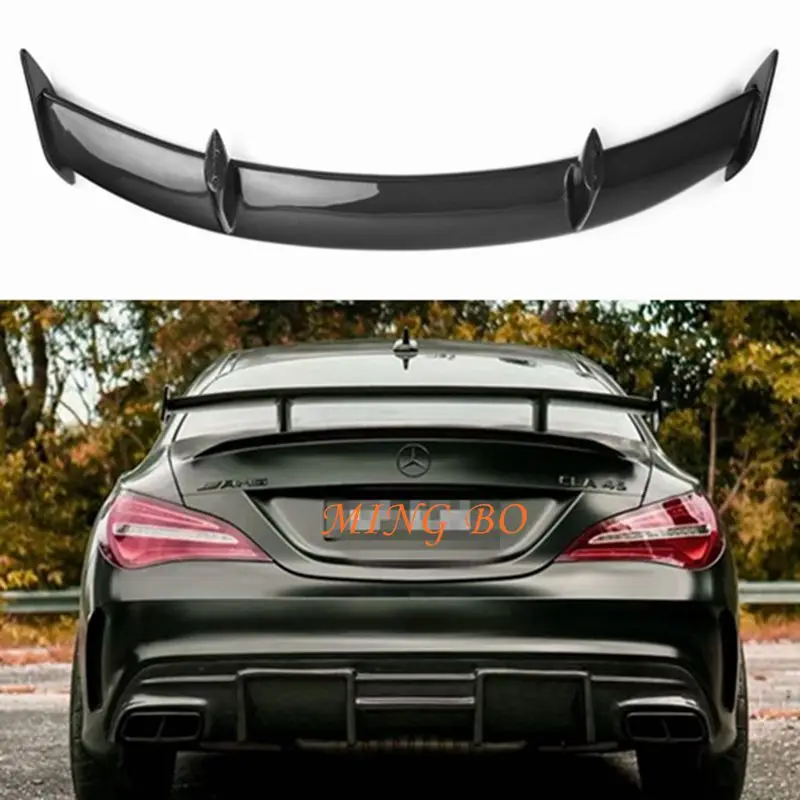 

For Mercedes - Benz CLA CLASS W117 CLA45 Carbon Fiber Forged carbon Rear Trunk Spoiler 2013 2014 2015 2016