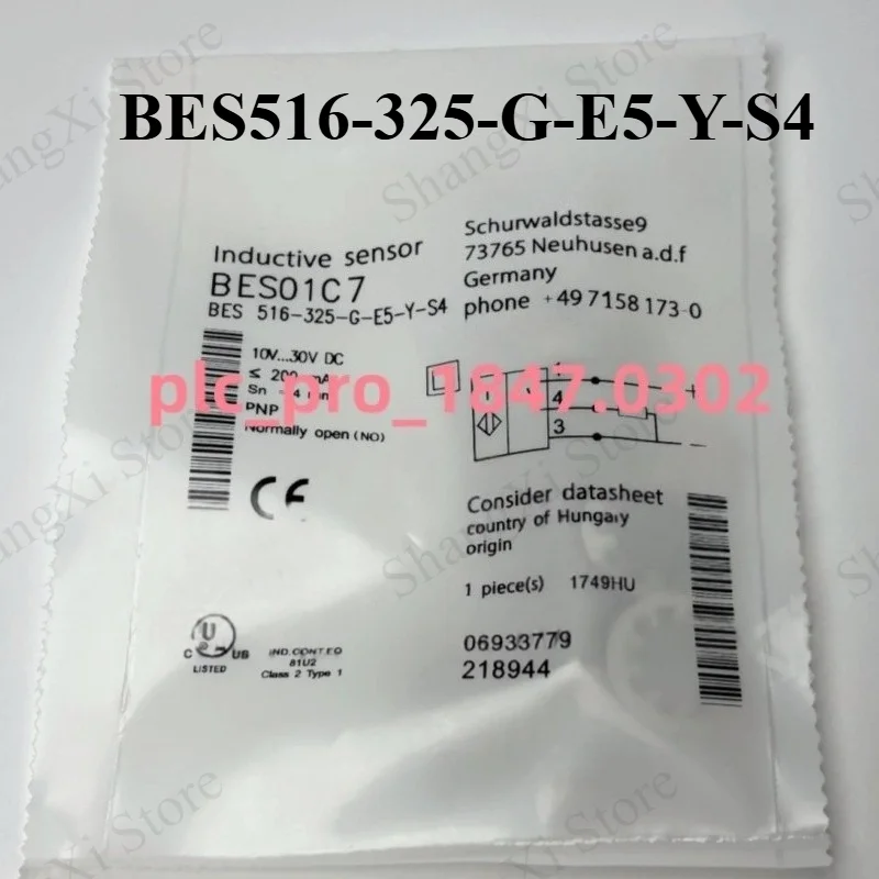 1PC Brand New BES 516-325-G-E5-Y-S4 BES01C7 Proximity Switch Fast Delivery