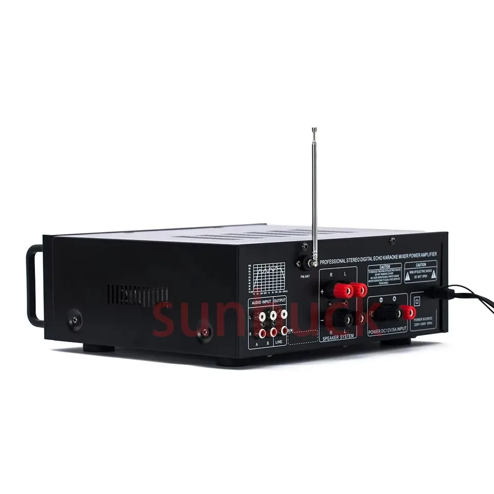 Sunbuck カラオケサウンドアンプ 2.1 チャンネル 200 ワット * 2 ハイ