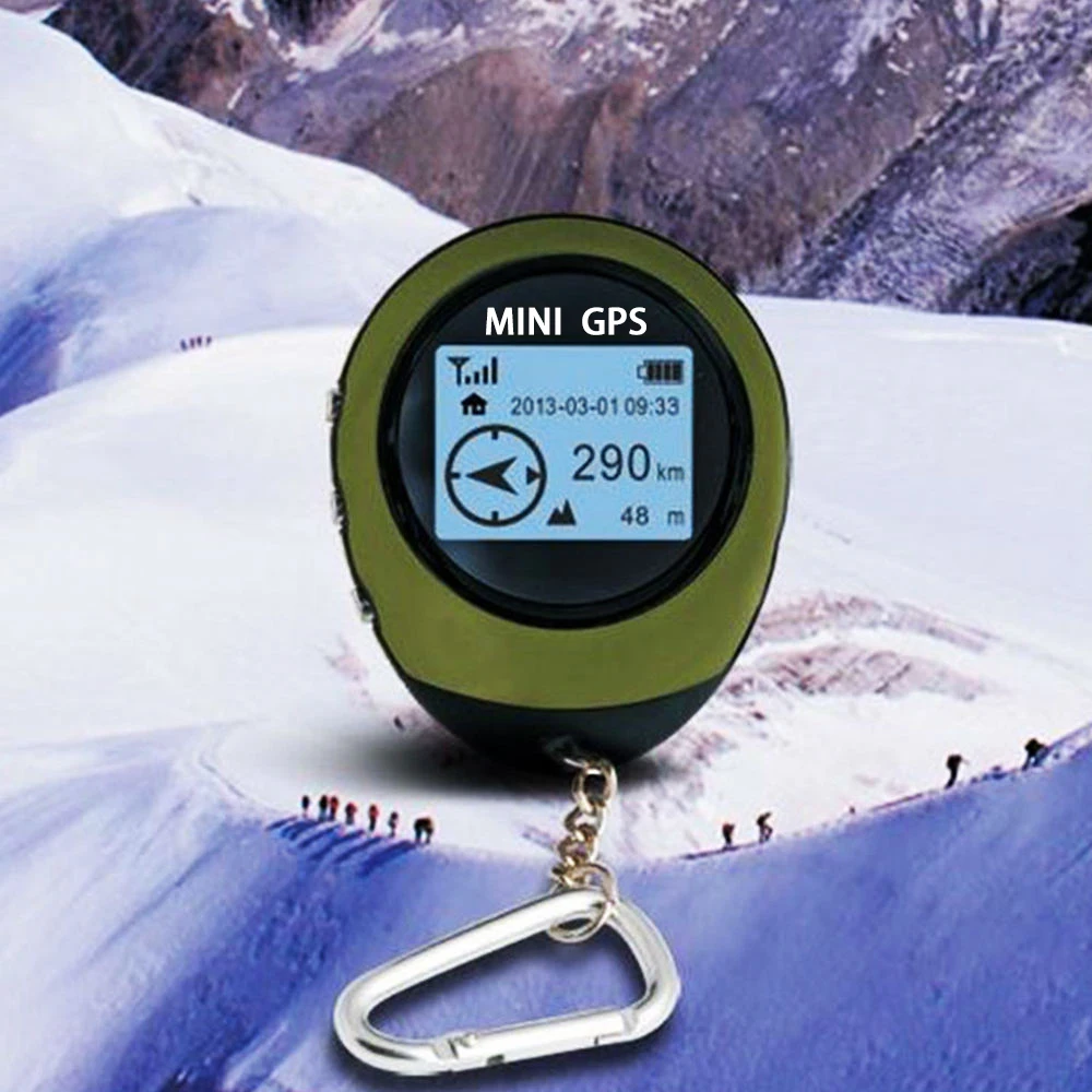 Mini GPS PG03 portachiavi portatile navigazione sport all\'aria aperta GPS portatile da viaggio senza SIM Card 100% Satellite