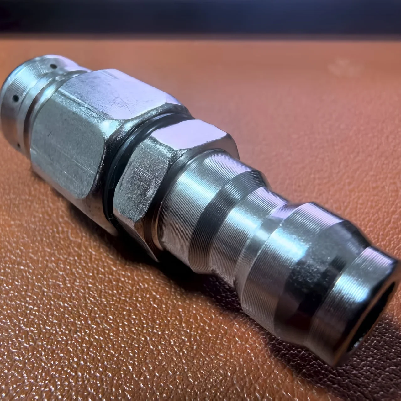 

1pc Heavy-Duty High-Pressure Water Jetter Nozzle - 5000PSI Stainless Steel Drain Cleaner with 6-Spray Modes, for Clogged Pipes