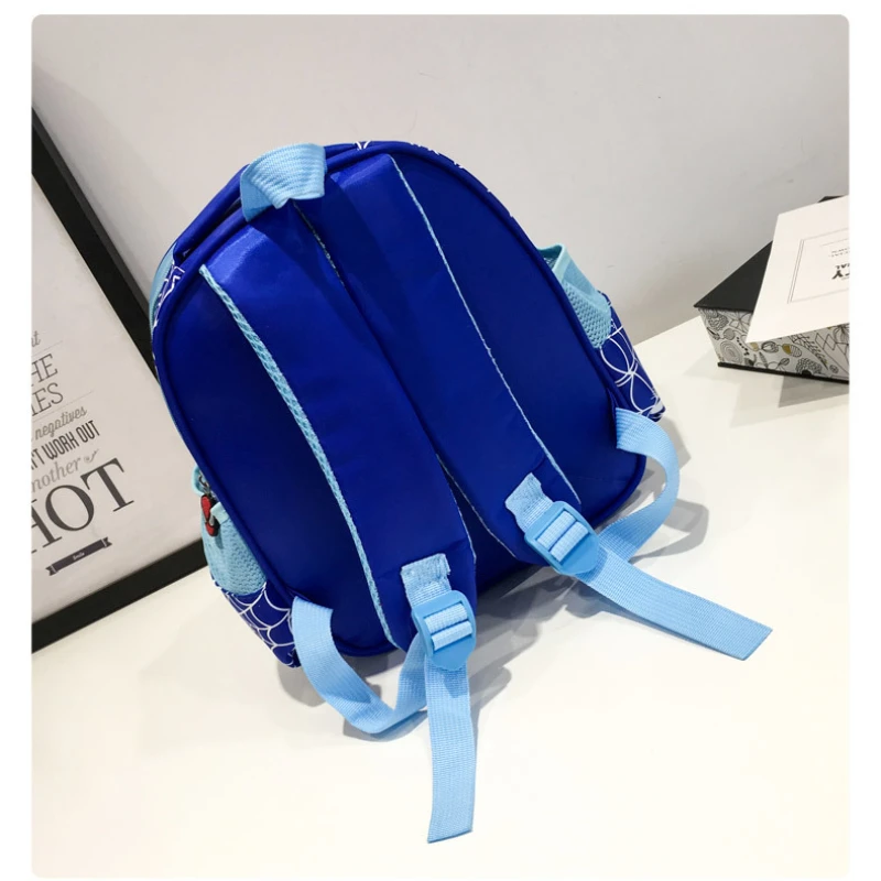 New Spiderman Anime Figures Kindergarten Schoolbag Colorful Action Figure Kids Toys Kawaii Children\'s Shoulder Bag Holiday Gifts