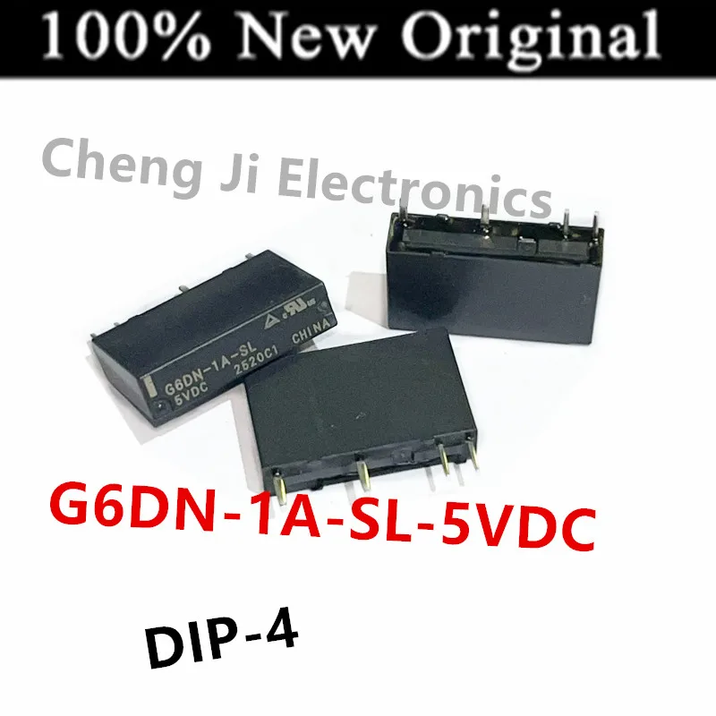 10PCS/Lot   G6DN-1A-SL-5VDC 、G6DN-1A-SL-12VDC 、G6DN-1A-SL-24VDC   DIP-4   New Original Power Relay   G6DN-1A-SL-DC12V、G6DN-1A-SL