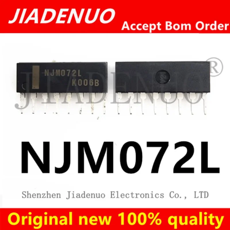 (5-10pcs)100% Original New NJM072L SIP-8 Chipset