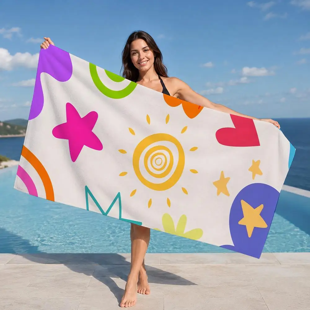 Noodle Pals Towel ultra-fine fiber quick drying absorbent towel, beach swimming vacation beach towel