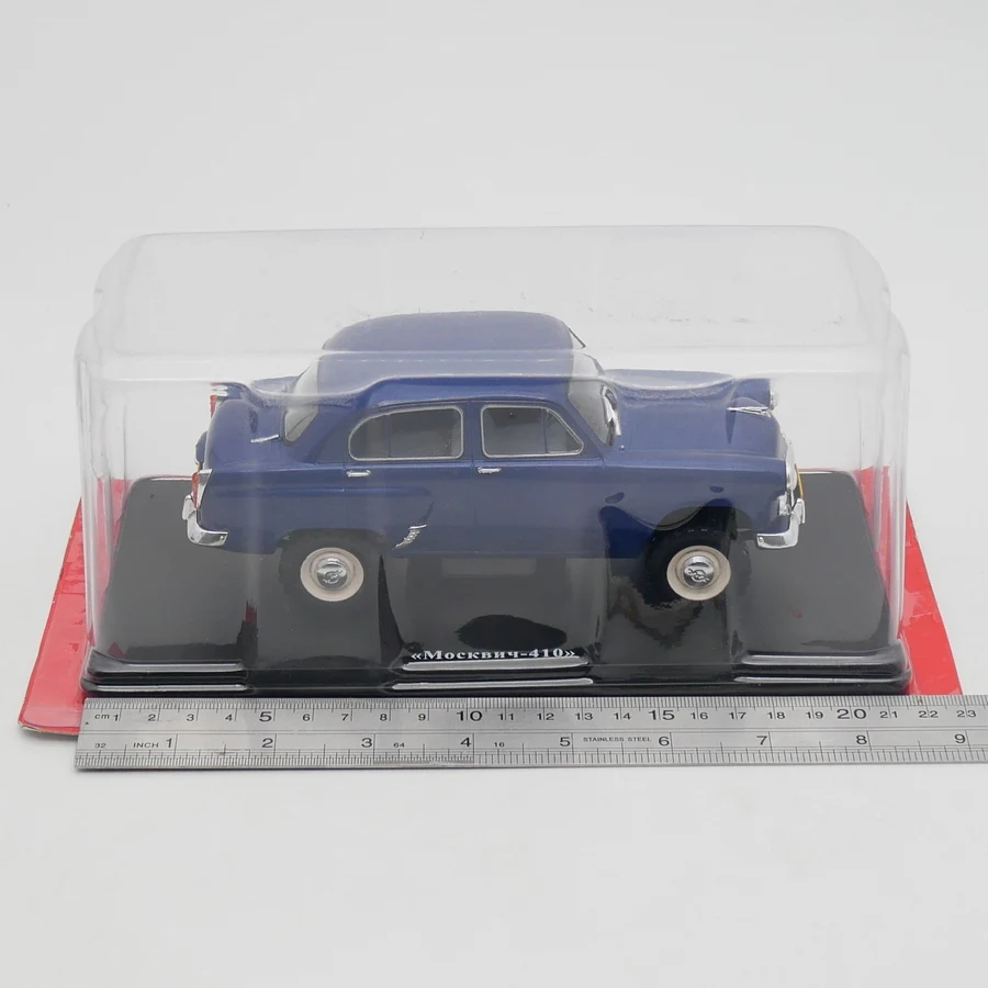 

Diecast Ixo 1:24 Scale Moskvich 410 Moscow Soviet Nostalgic Metal Toy Car Alloy Car Model Collectible Toy Gift Souvenir Display