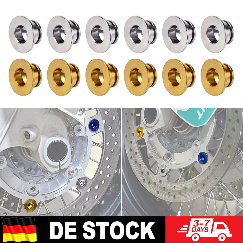 4,5-5,2mm Motorrad Schwimmende Bremsscheiben-Spulen Sicherungsringe für Brembo KTM BMW Honda Yamaha Kawasaki Triumph Aprilia