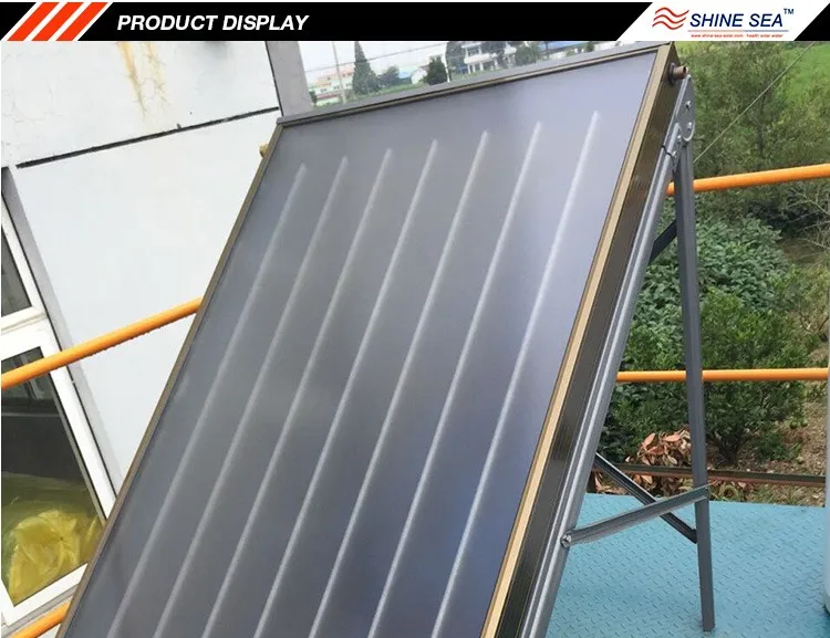 China made hot flat panel solar water heater system for solar industry