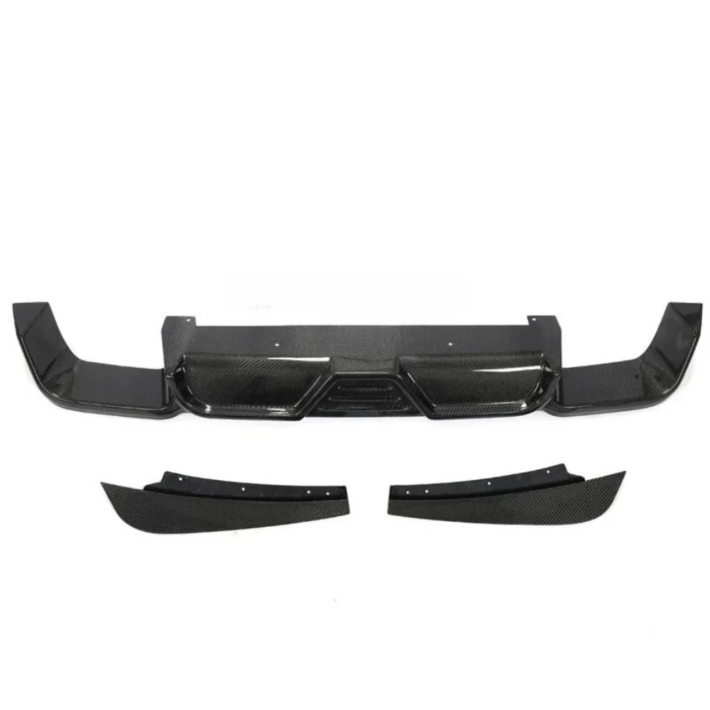 for Amxnx Carbon Fiber X3M Car Bumper Rear Diffuser for  F97 X3M 2019-2021 Rear Diffuser