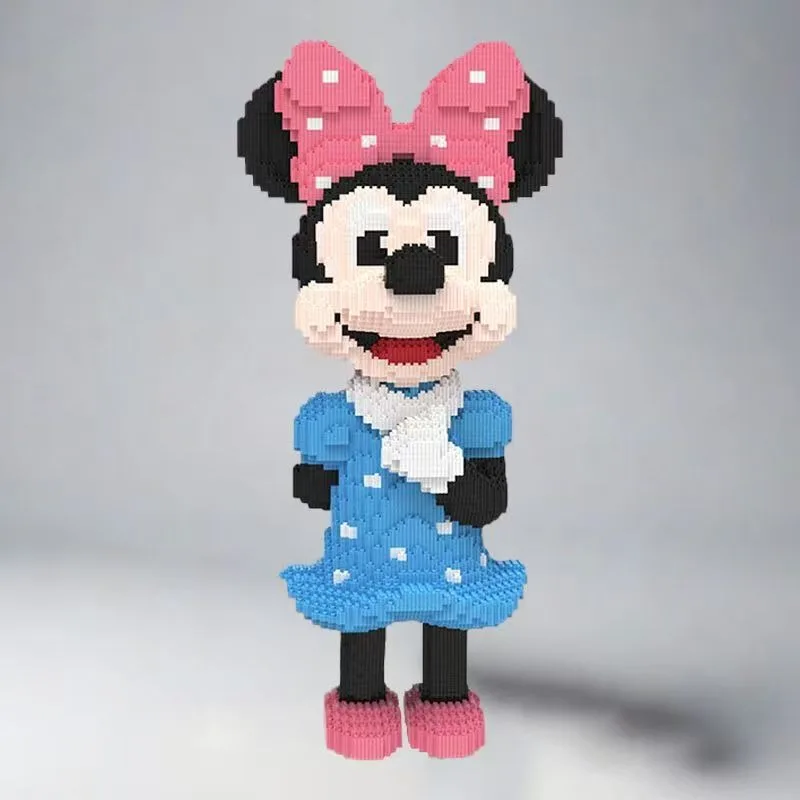 Mickey Minnie Mouse Building Blocks Small Particles Creative DIY Holiday Gift Toy - view 2