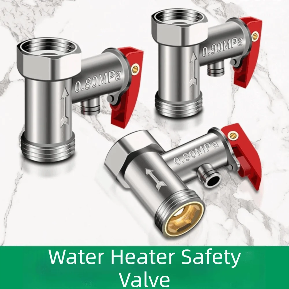 

Adjustable Pressure Pressure Reducing Valve Copper Material Brass Construction Safety Valve Spring Mechanism Durable Design