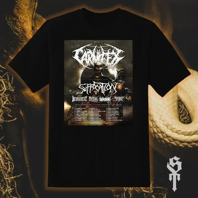 CARNIFEX SUFFOCATION BAND HELL CHOOSE ME T SHIRT FULL SIZE S 5XL ET1305