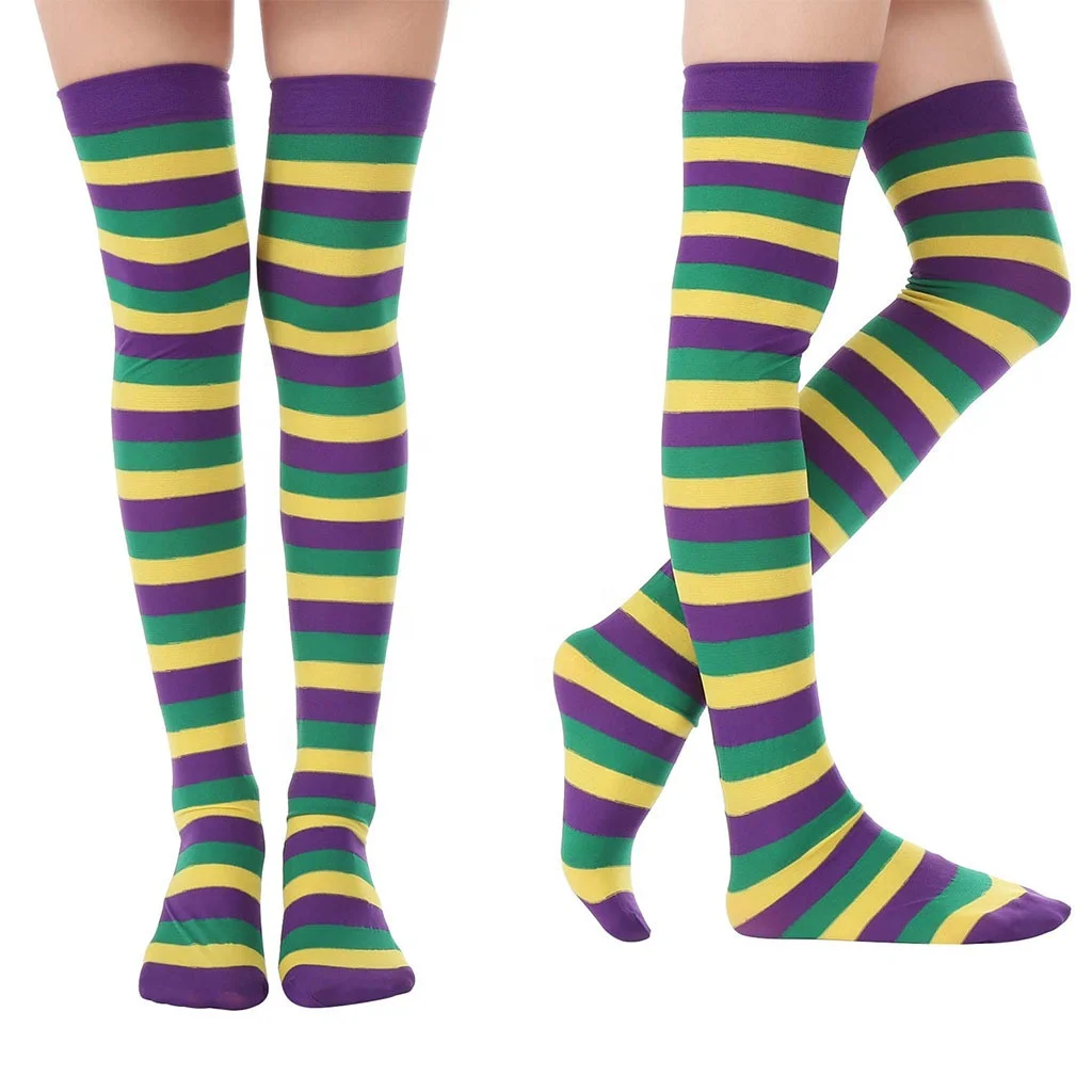 Women Costume Thigh High Silk Stockings for Girls 80D Semi Opaque Over Knee Socks Cosplay Knee High Hosiery minthson