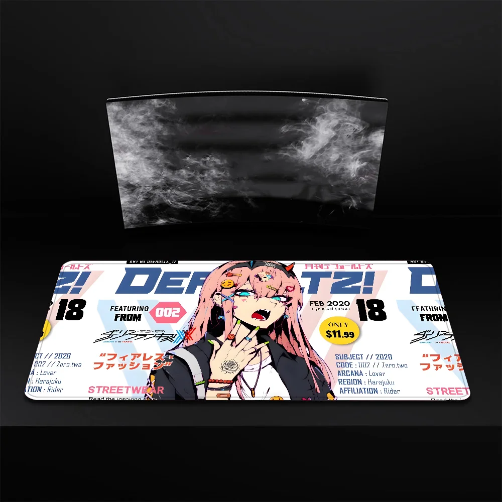 

Z-Zero D-Darling In The F-Franxx Mousepad New Arrivals Large Gaming Mousepad L XL XXL Gamer Mouse Pad Size For Keyboards Mat