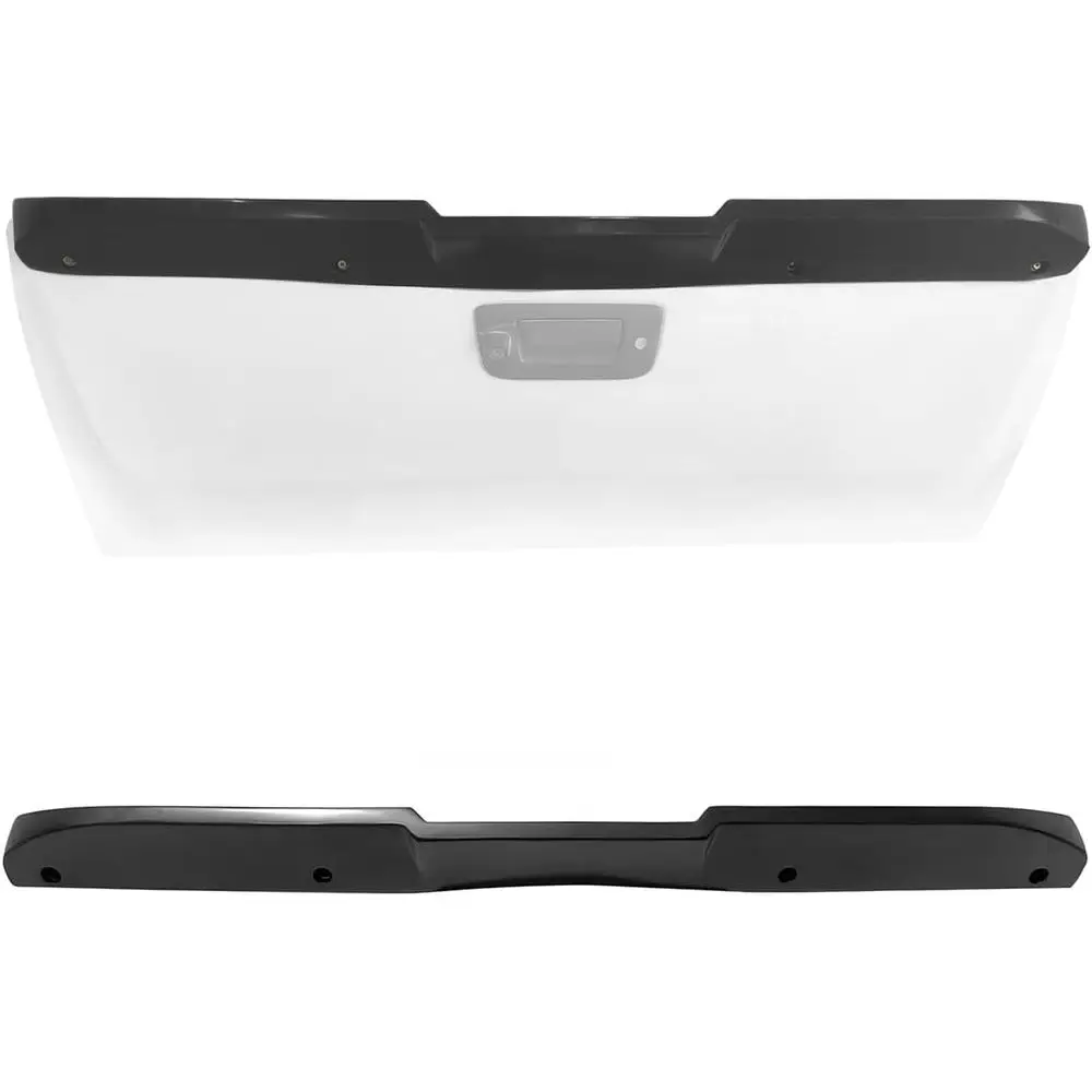 

Truck Tailgate Spoiler, Compatible with 2007-2013 Chevy Silverado, MDA Style Flexible Polyurethane(PU) Rear Boot Cover Cap Lid T