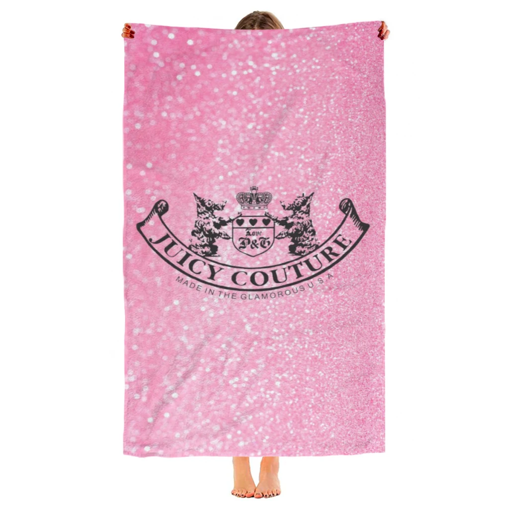 

Hot-Sale-Like-Juicy-Couture-Style Beach Towel Poncho Bathing Towels Cover-ups Quick Dry Sand Free Yoga Spa Gym Pool