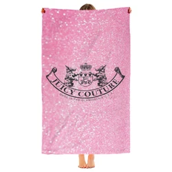 Hot-Sale-Like-Juicy-Couture-Style Beach Towel  Poncho Bathing Towels Cover-ups Quick Dry Sand Free Yoga Spa Gym Pool