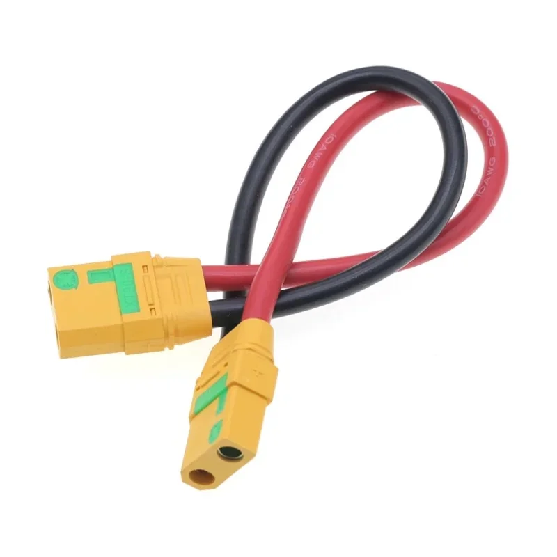 XT90-S Anti-Spark Female to XT90 Male Adapter Charging Extension Cable 10AWG 30CM/50CM/100CM For RC Models Parts