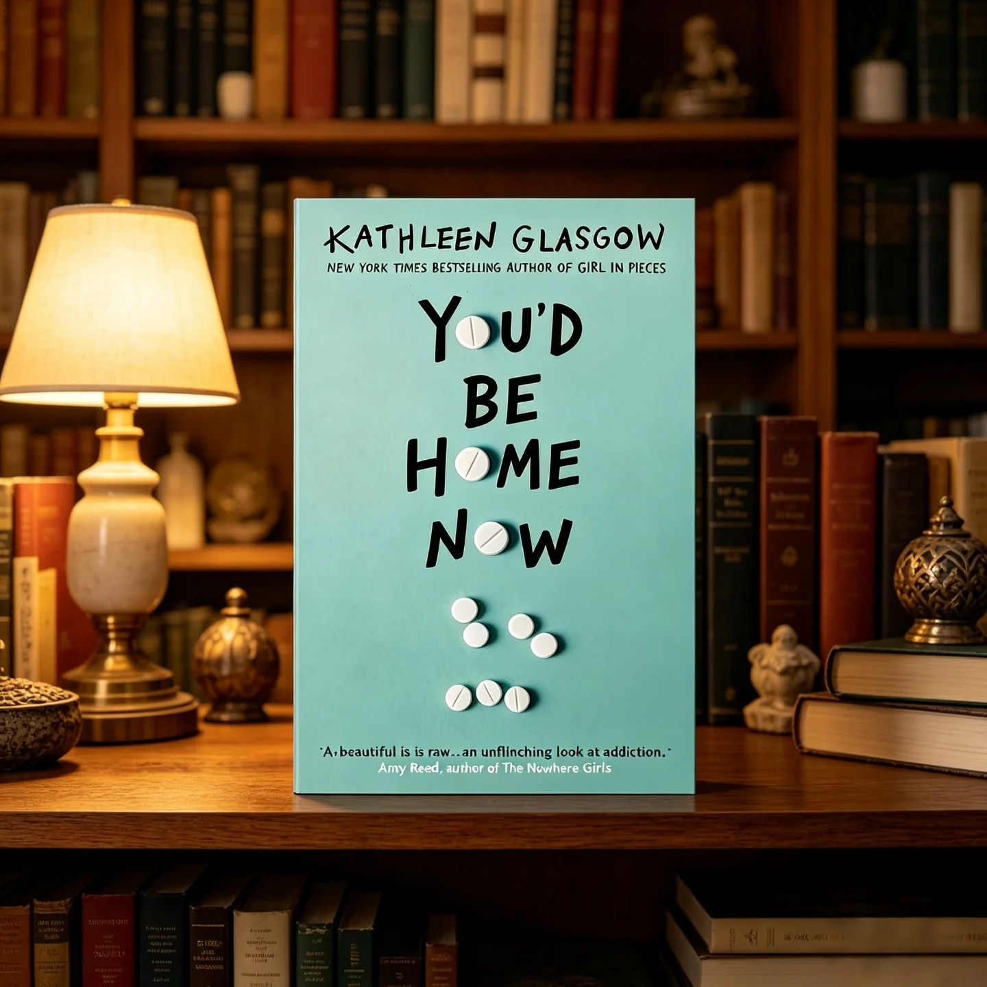 

You'd Be Home Now: A Raw YA Novel of Addiction, Family & Finding Your Voice by Kathleen Glasgow