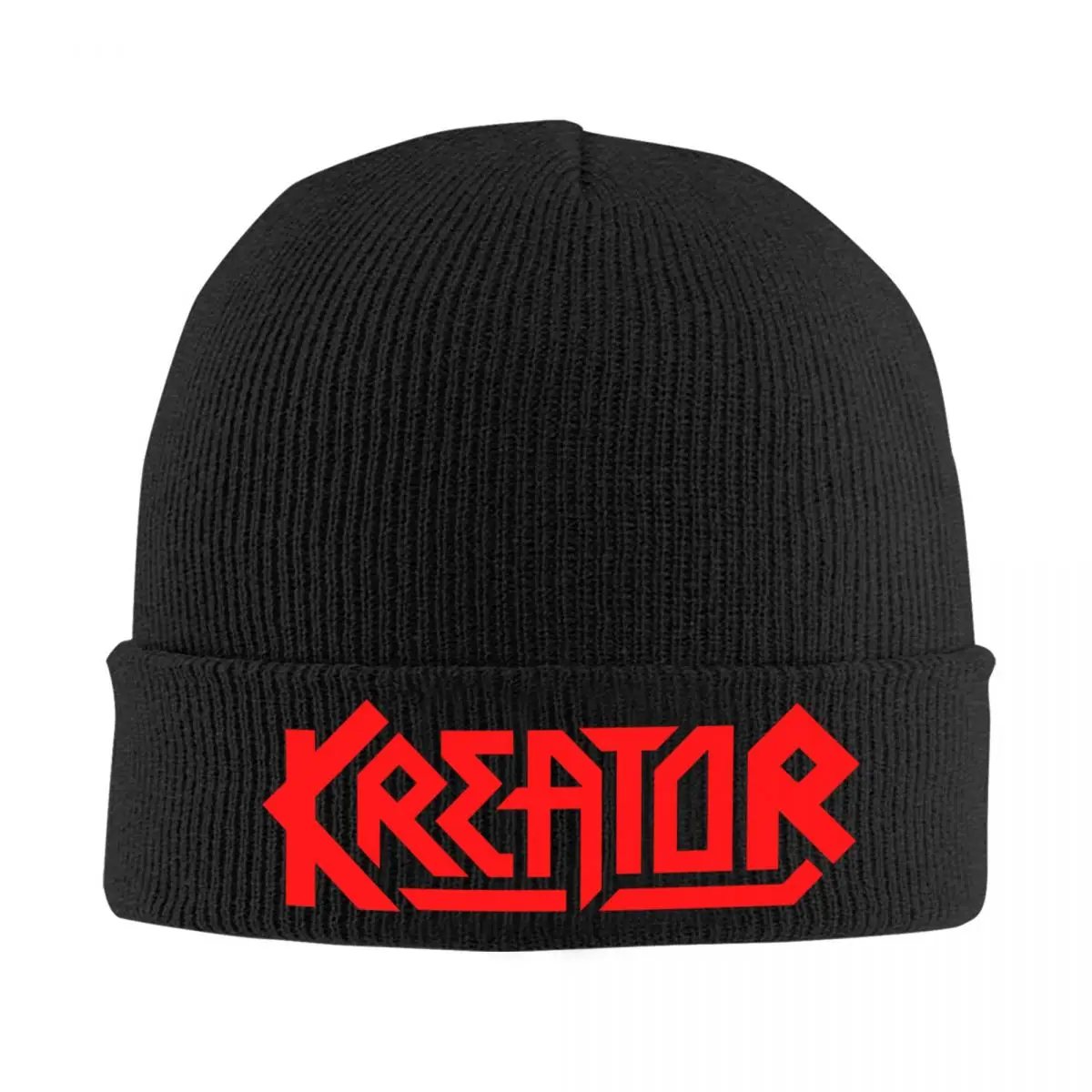 The Kreators Logo Bonnet Hats Beanie Hats Pattern Skullies Beanies Autumn Hip Hop Female Male Hippie Elastic Cap