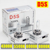 2pcs HID D5S bulb Genuine D5S 6000K 25W 12V HID Bulb Headlight Lamp