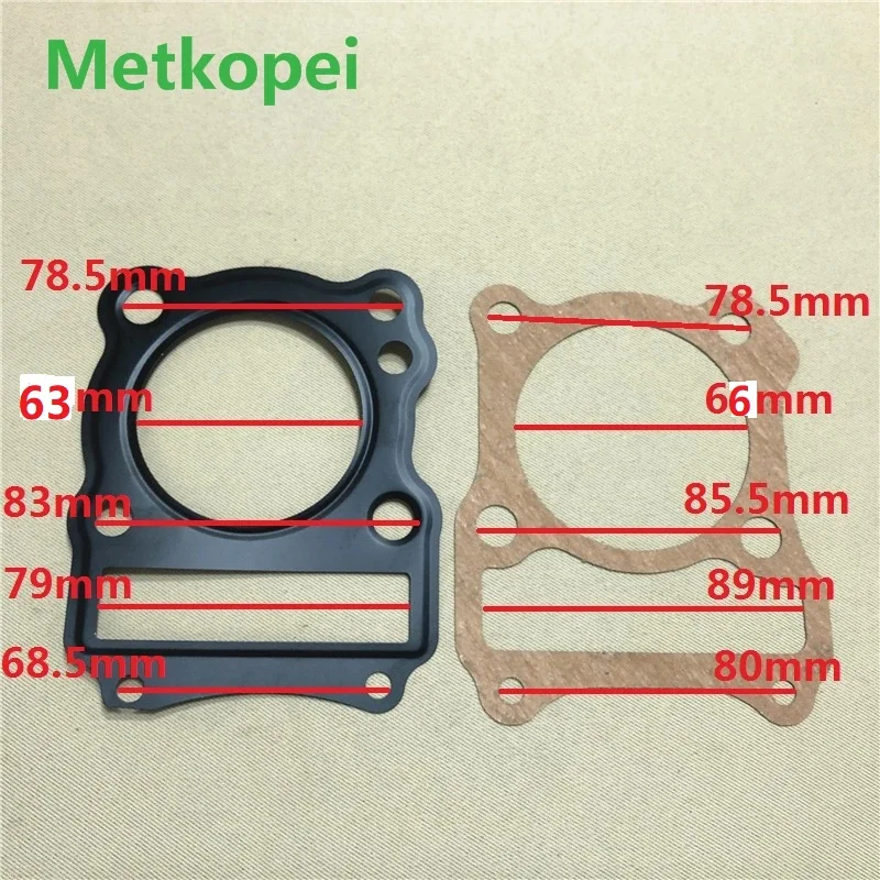 motorcycle GN125 GS125 DR125 SP125 T125 EN125 cylinder block gasket for Suzuki 125cc GN GS EN 125 engine seal spare parts