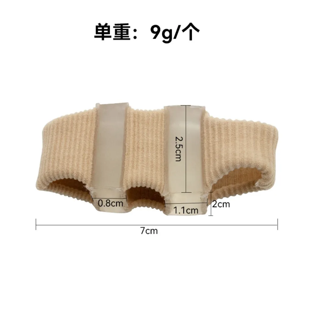 Silikon-Zehenspreizer für Hallux Valgus Bunion Corrector, Schmerzlinderung, verstellbarer Zehenspreizer für Fußpflegewerkzeuge für Frauen/Männer