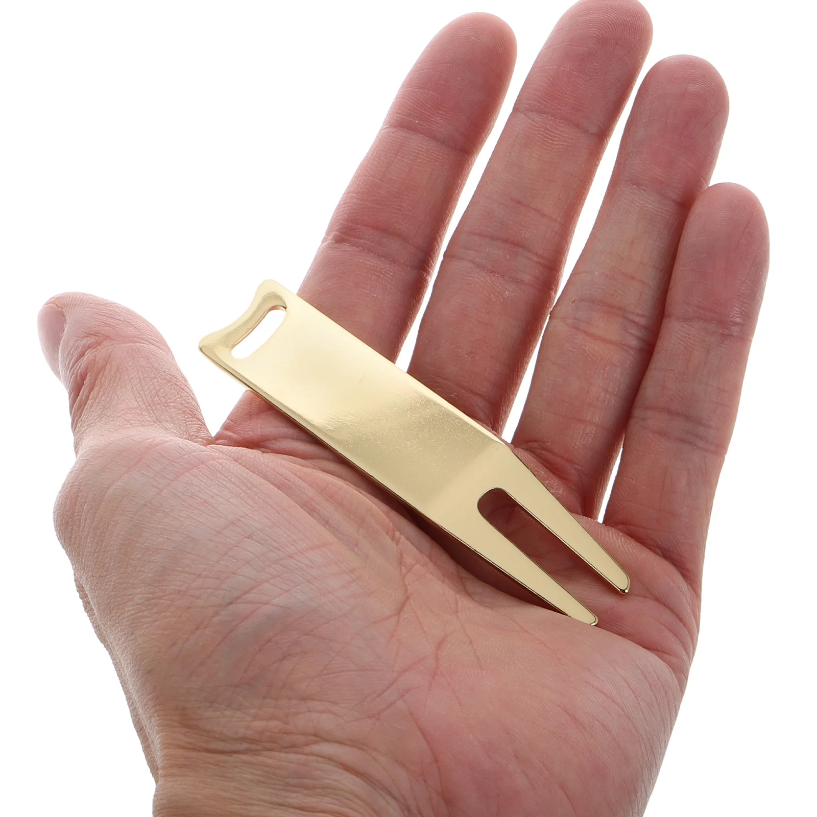 2 قطعة جولف ديفت أداة إصلاح مجموعة المعادن الكرة علامة المثبت للصيانة الخضراء عملية سلس تصميم علامة الغولف ديفت أداة إصلاح