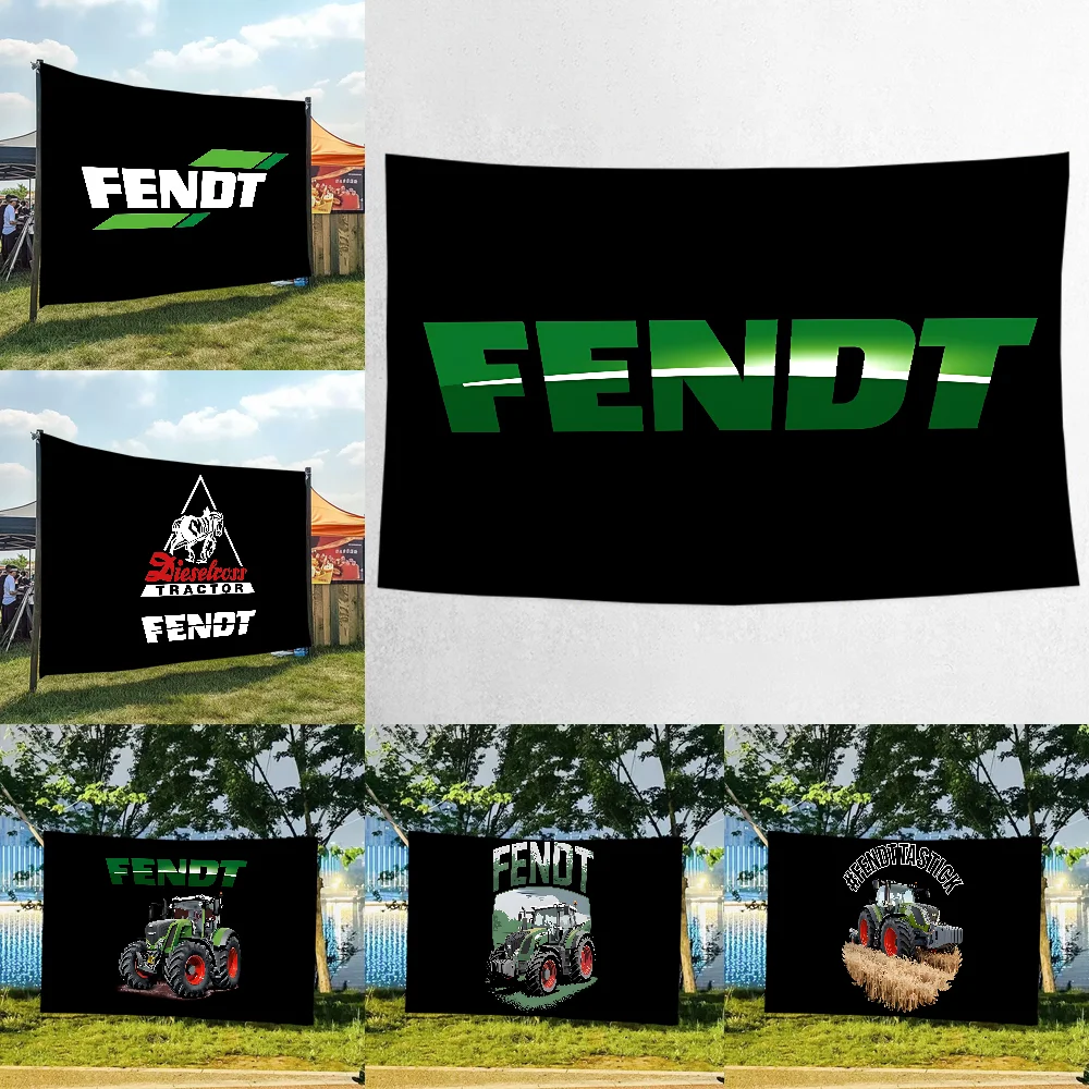 

Farming Tractor F-Fendt Photography Studio Backdrop Outdoor House Party Decoration Photo Background Curtain Back Drop