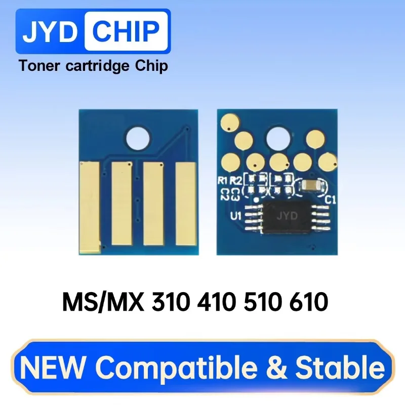 MS310 MS410 MS510 MS610 Toner Chip for Lexmark MS310 MS312 MS315 MS415 MX310 410 510 511 611 MS/MX317 417 517 617 Cartridge Chip