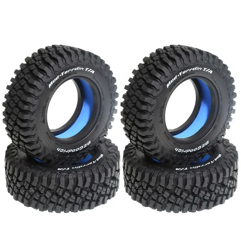 

4pcs 1.9 Inch Rubber Tyre 90mm For 1/12 Crawler Car Mjx H12y+ 1/10 Axial Scx10 Tamiya Cc01 D90 D10 Hsp Hpi Wltoy Tamiya