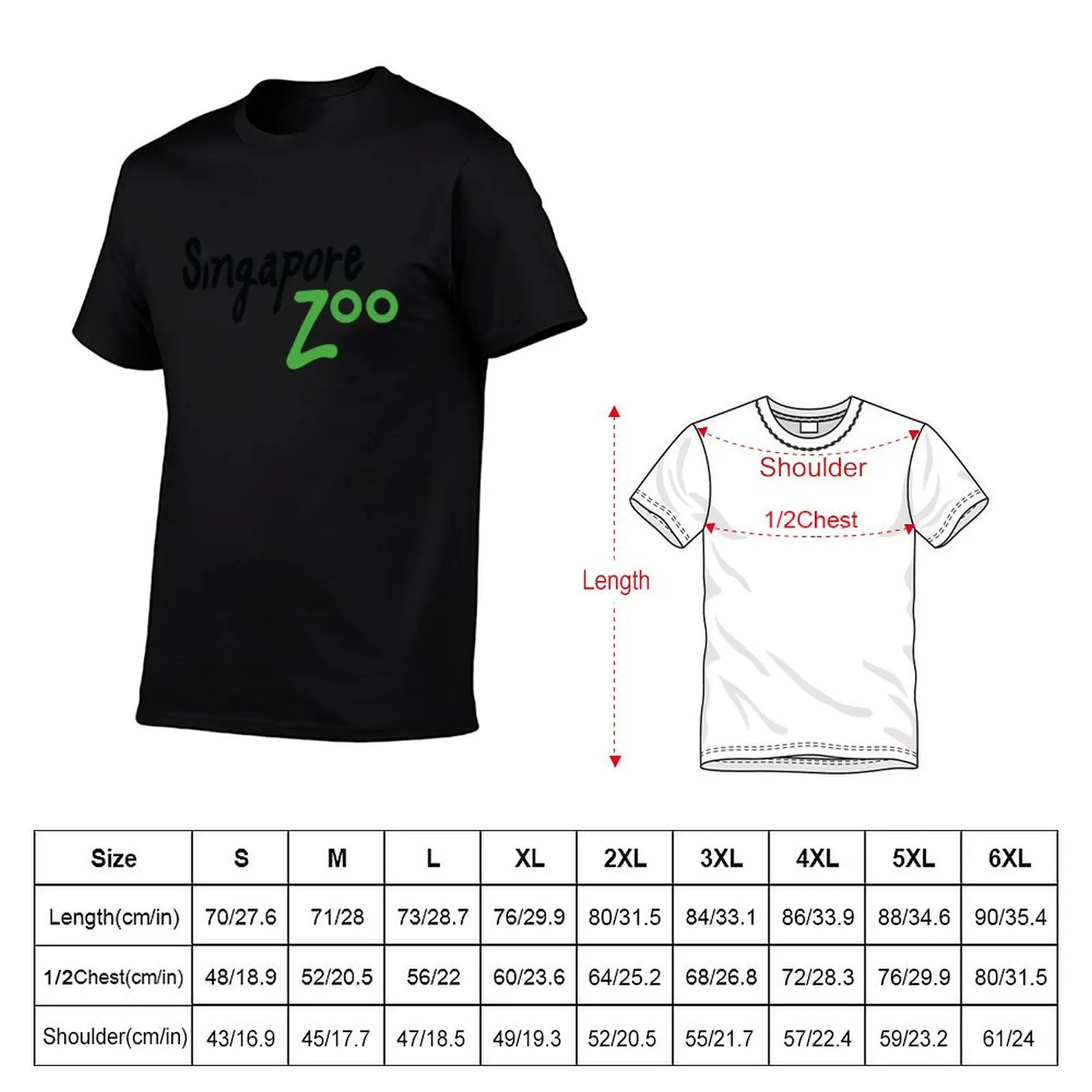 Singapore Zoo Park Logo1 T-ShirtT-Shirt boys whites graphic tee shirt designer shirts custom shirt mens big and tall t shirts