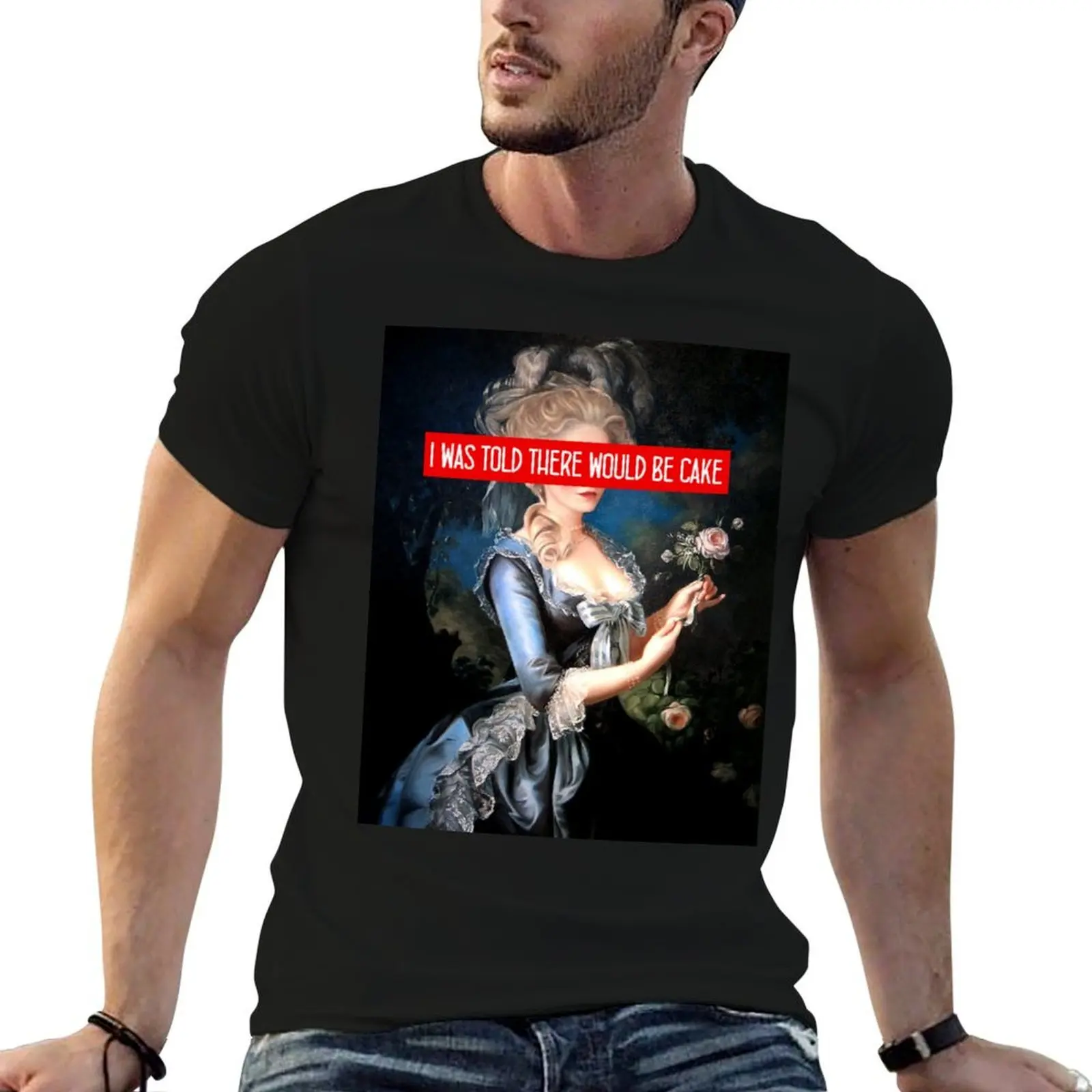 I Was Told There Would Be Cake T-Shirt anime figures customs design your own fruit of the loom mens t shirts