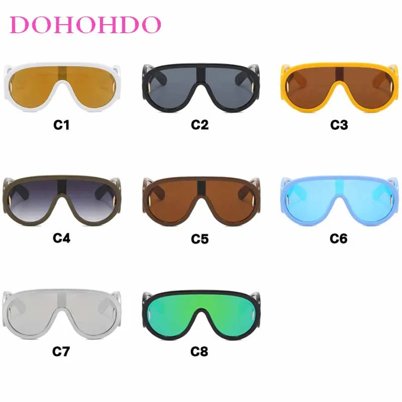 

Luxury Punk Y2K One Piece Women Sunglasses Personality Designer Brand Men Sun Glasses Sports Driving Hiking Goggle UV400 Eyewear