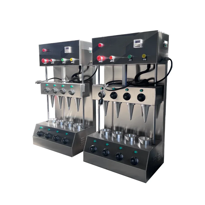 

Commercial Pizza Cone Machine Manufacturer - Automatic Cone Pizza Forming & Baking Food Processing Equipment