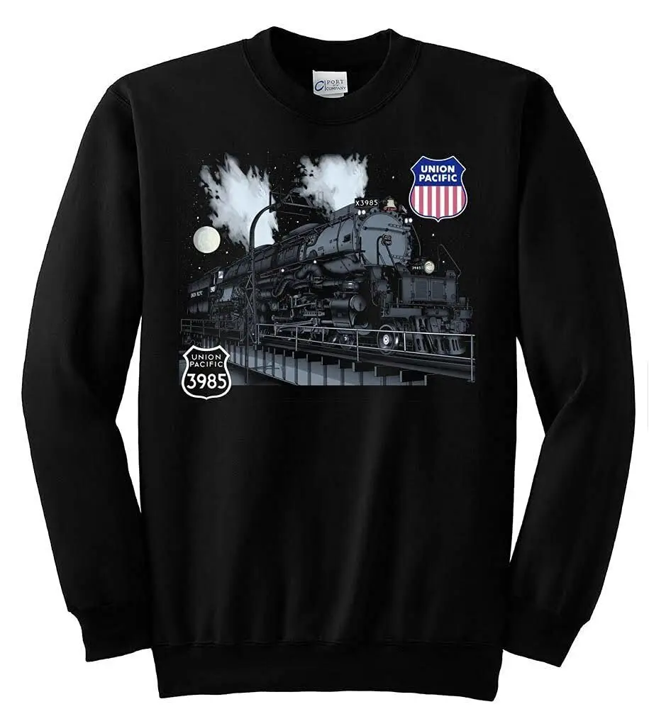 

Union Pacific Challenger 3985 At Night trains Railroad Sweatshirt [3985]