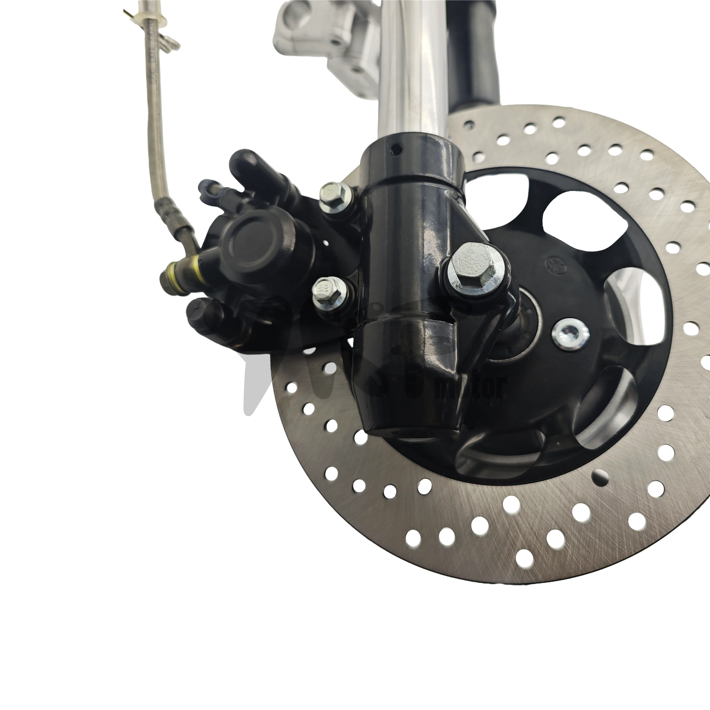 Triple Tree Mount Clamps Front Fork Suspension Set for Front Drum Brakes Dirt Pit Bike CRF50-110cc Mini Motorcycle Front Shock