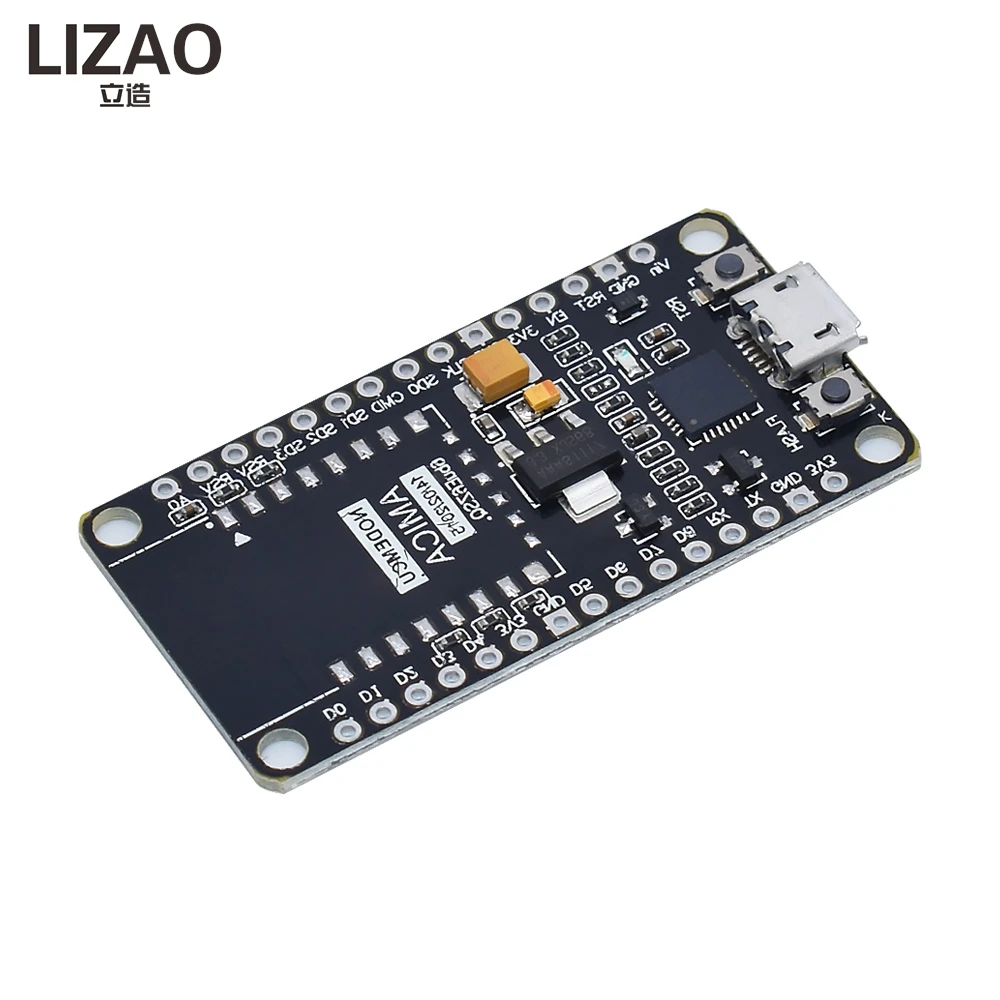 LIZAO ESP8266 ESP-12F WiFi Development Board CP2102 USB to Serial Baseplate NodeMCU Compatible DIY Electronic Module