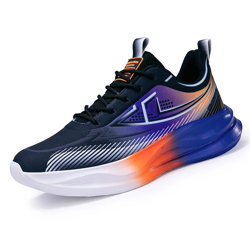 

Новинка 2025, мужская легкая повседневная спортивная обувь, лоферы для бега, весенне-осенние балетки, большие прогулочные размеры 39-46