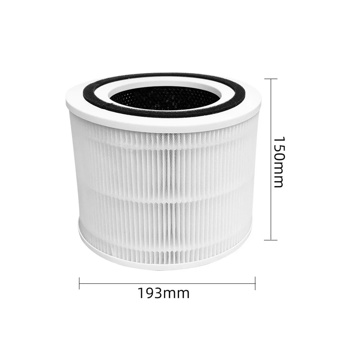 Filtro HEPA di ricambio per purificatore d'aria Core 300 e Core 300S, rispetto alla parte Core 300-RF