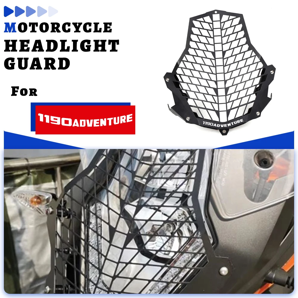 

For 1290 Superadventure Motor Headlight Guard Protective Grill Cover Grille Protector 1050 1090 1190 Adventure R L ADV 2018 2017